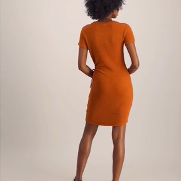 And Now This brand from Macy’s, cut-out, bodycon dress. 1X, rust color - Picture 2 of 13